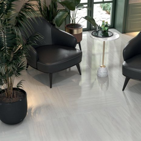 Керамогранит Kerama Marazzi Белем Серый Глянцевая/лаппатированная 600х600х11мм рядовая плитка SG647202R рис 2