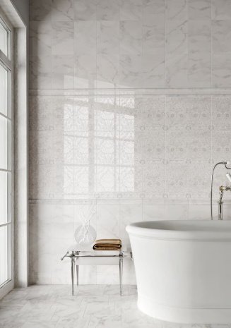 Керамическая плитка Kerama Marazzi Висконти белый глянцевая 300х200х6,9мм декор HGD/A422/8326 рис 2