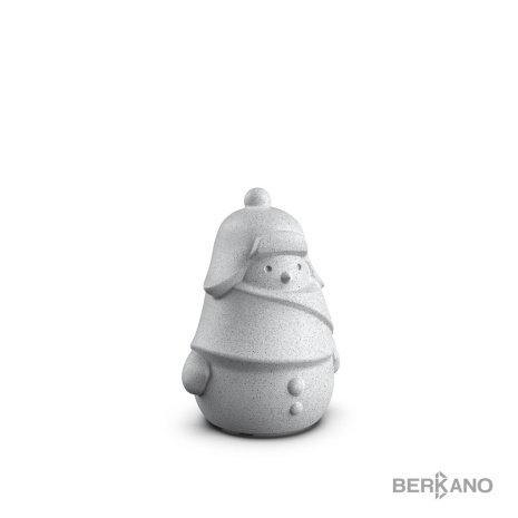 Снеговик Berkano Mr.Snowman S, размер: 45x40x60см, цвет: White Granite, арт.210_032_25 рис 1