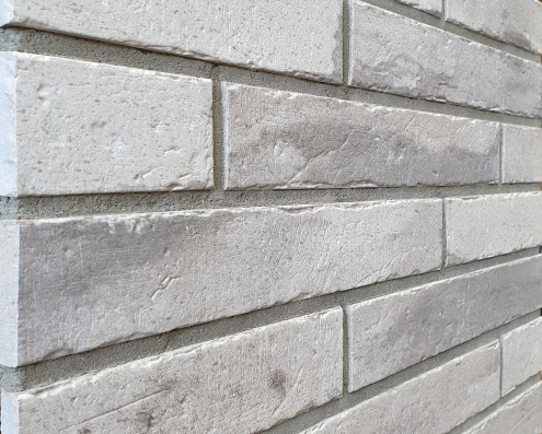 Клинкерная плитка DeKeramik Brickloft INT574 Hellgrau 360х52х10 мм рядовая плитка рис 3