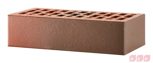 Кирпич керамический ЛСР М150 красный флэш 1 NF гладкий рис 4