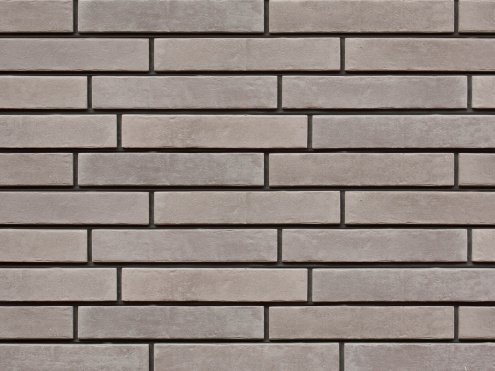 Искусственный камень плоский Atlas Stone Клинкер широкий 519 серый рис 1