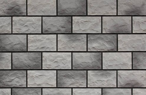 Искусственный камень угловой Atlas Stone Доломит 023 серый рис 1