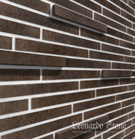 Искусственный камень плоский Leonardo Stone Сиэтл 3D 707 коричневый рис 1