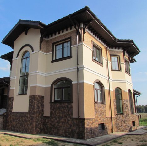 Искусственный камень плоский Eco Stone Готика 01-22 коричневый рис 3