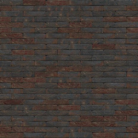 Кирпич ручной формовки Nelissen Obscuro Cassis М250 N70/5 240х70х50 мм под старину бордовый рис 1