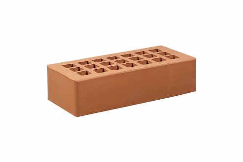 Кирпич керамический ЖКЗ М150-200 крафт 1 NF гладкая рис 2
