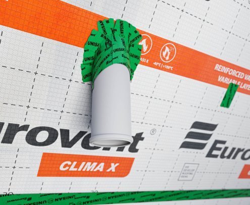 Односторонняя лента Eurovent Unisan 60 мм x 25 м рис 2