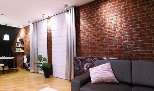 Искусственный камень угловой White Hills Торн Брик 329-45 красный рис 3