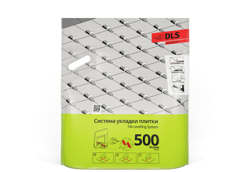 Основы для плитки DLS, 500шт; 1,5мм, арт.2 DLS0500 рис 3