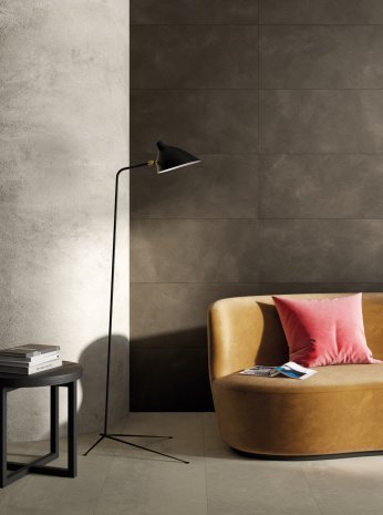 Керамогранит Italon Terraviva Floor Project Grey Ret naturale/rettificato 600х600х9мм рядовая плитка 610010001935 рис 3