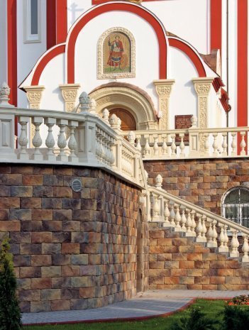 Искусственный камень плоский White Hills Шеффилд 430-40 коричневый рис 2
