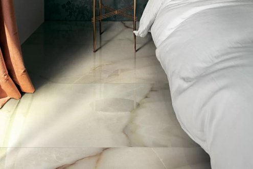Керамогранит Rex Ceramiche Les Bijoux de Rex Onyx Blanche Glo глазурованная 2800х1200х6 мм рядовая плитка 765693 рис 3