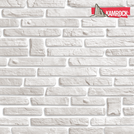Искусственный камень угловой Kamrock Морской бриз 05022 белый рис 1