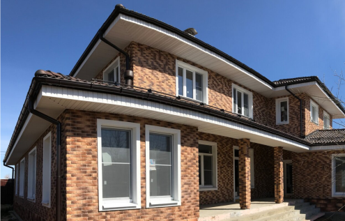 Искусственный камень плоский White Hills Йорк Брик 338-40 коричневый рис 3