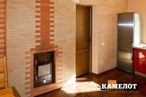 Искусственный камень угловой Камелот Манхэттен 2015 коричневый рис 2