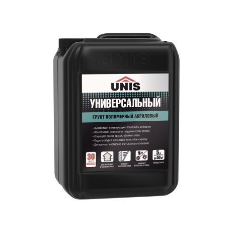 Грунтовка Unis Универсальная канистра 10 л рис 1