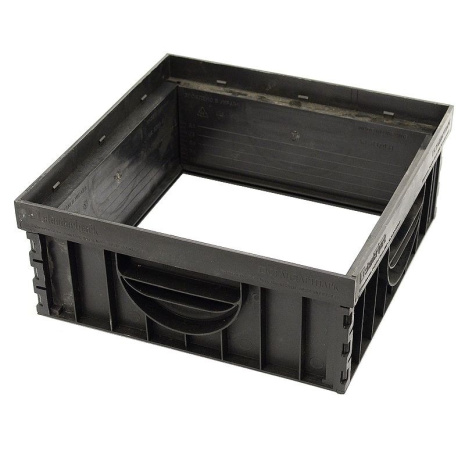 Надставка Standartpark PolyMax Basic пластик 290х290х120 мм черный 8370-Н рис 1