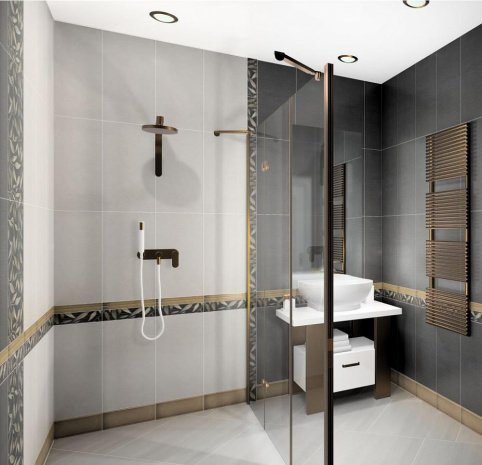 Керамическая плитка Kerama Marazzi Гинардо черный матовая 600х300х9мм рядовая плитка 11154R рис 2