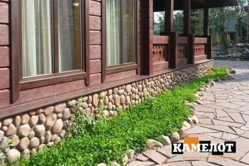 Искусственный камень угловой Камелот Юкон 2073 серый рис 8