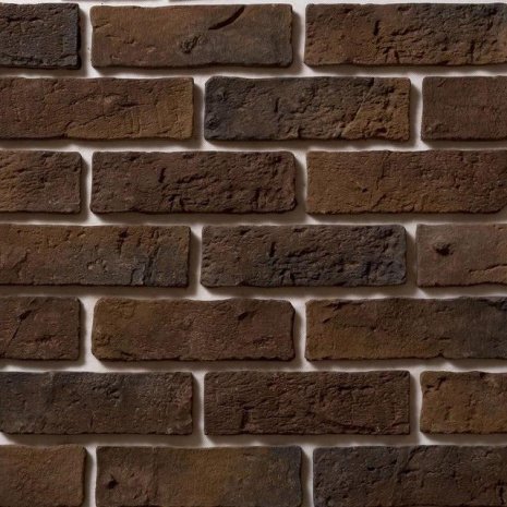 Искусственный камень плоский Камелот Алтея 377 коричневый рис 1