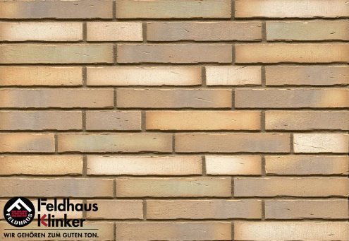 Клинкерная плитка Feldhaus Klinker Vario R916DF14 sabiosa canuviri 240х52х14 мм плоский элемент рис 1