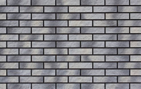Искусственный камень плоский Atlas Stone Известняк узкий 023 серый рис 1
