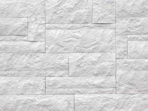 Искусственный камень плоский Atlas Stone Мрамор 083 белый рис 1
