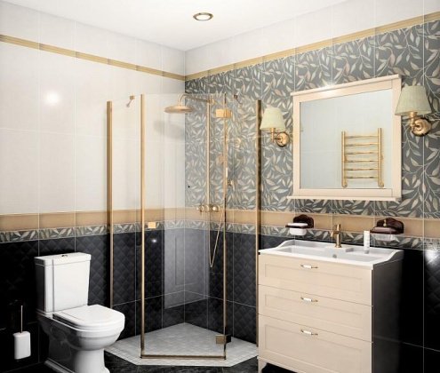 Керамическая плитка Kerama Marazzi Гинардо cерый матовая 600х300х9мм декор OS/B10/11037R рис 3