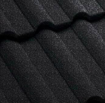 Композитная черепица гонт Gerard Milano charcoal с посыпкой 1335х410 мм рис 1