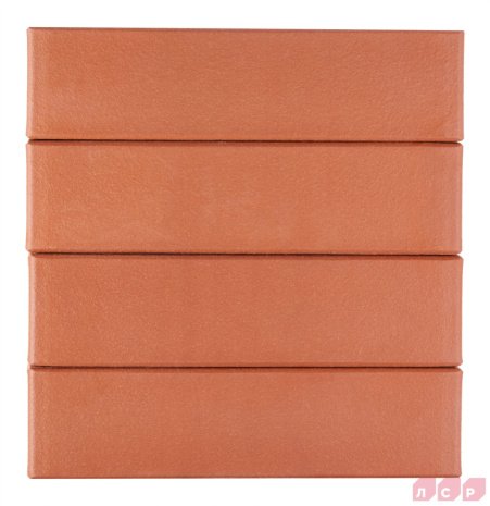 Кирпич клинкерный ЛСР Лондон М300 красный 0,7 NF гладкая рис 8