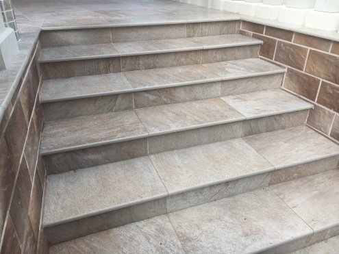 Керамогранит Atlas Concorde Landstone Gold LASTRA матовая структурная ректификат 600х600х20 мм рядовая плитка 610010001167 рис 11