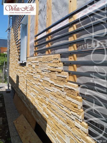 Искусственный камень для НФС White Hills "Каскад Рейндж" арт.F230-10, плоский элемент рис 2