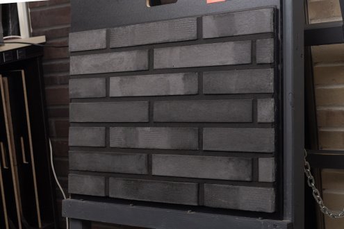 Искусственный камень угловой Lifebrick Римхен 651 серый рис 2