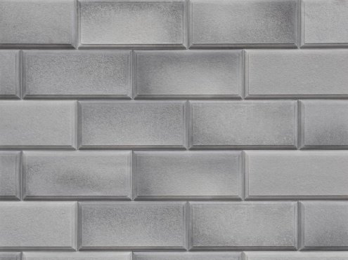 Искусственный камень плоский Atlas Stone Пальмира 023 серый рис 1