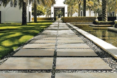 Керамогранит Atlas Concorde Landstone Walnut LASTRA матовая, структурная, ректификат 600х600х20мм, рядовая плитка 610010001168 рис 9