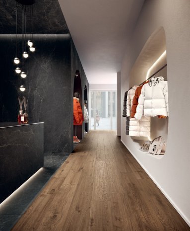 Керамогранит Blustyle Wood Plank Zermatt natural 1800х240х9 мм рядовая плитка рис 2