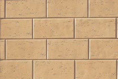 Искусственный камень плоский Eco Stone Вилла 13 бежевый рис 1