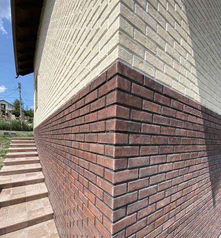 Искусственный камень плоский Leonardo Stone Денвер 773 коричневый рис 8