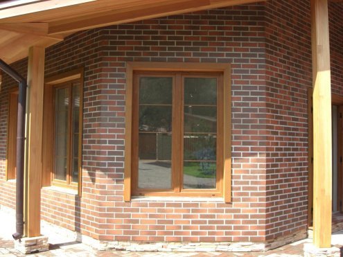 Клинкерная плитка ABC-Klinkergruppe Handform 104062 rotbunt struktur besandet TO 240х71х8 мм плоский элемент рис 4
