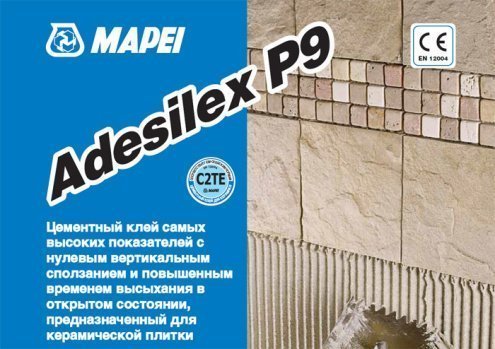 Клей для плитки Mapei Adesilex P9, цвет: серый (мешок 25кг) рис 2