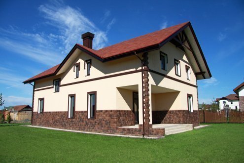Искусственный камень плоский White Hills Шинон 412-90 коричневый рис 2