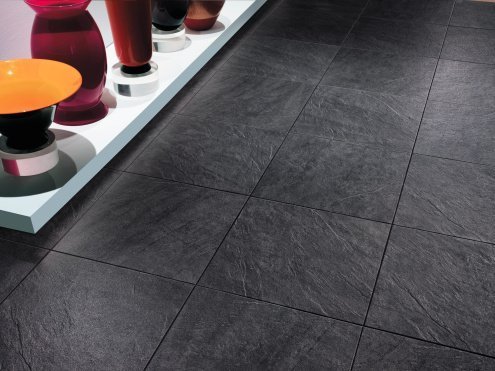Керамогранит Atlas Concorde Landstone Night LASTRA матовая структурная ректификат 600х600х20 мм рядовая плитка 610010001426 рис 3