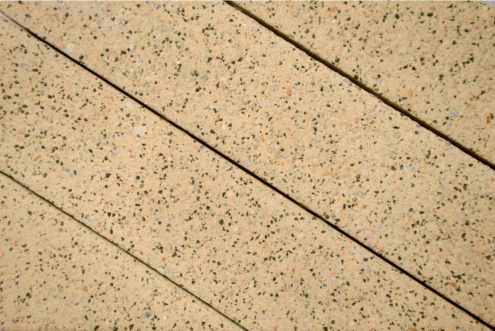 Тротуарная плитка Фабрика Готика Granite Плита Finerro жельтау частичный прокрас 600х300х60 мм рис 1