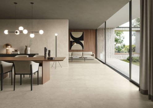 Керамогранит Italon Metropolis Royal Ivory silk/rettificato 1200х2780х6мм рядовая плитка 600180000020 рис 2