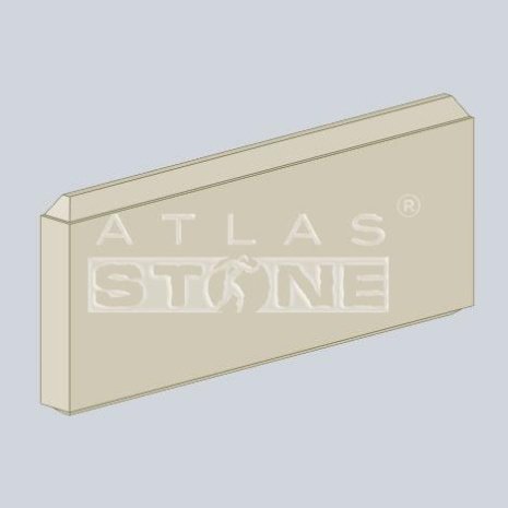Декоративное изделие из бетона Atlas Stone (Атлас Стоун) цвет: 171, размер: 555х290х40мм, рустовый камень Р-1 рис 1