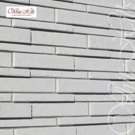Искусственный камень угловой White Hills Дорн Брик 3-670-05 белый рис 2