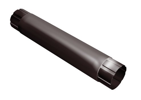Труба соединительная GRAND LINE 150/100 мм RAL8017 шоколад рис 1