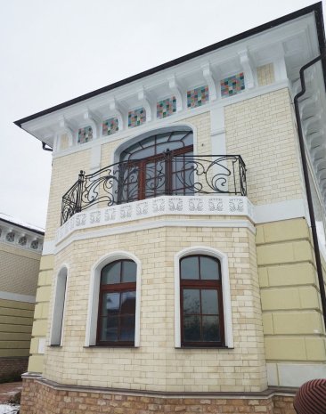 Искусственный камень плоский Atlas Stone Травертин 10 171 бежевый рис 5