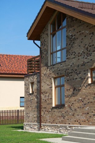 Искусственный камень плоский White Hills Кельн Брик 324-40 бежевый рис 3